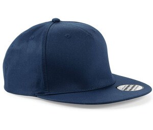 Beechfield BF610 - Gorra con visera plana French marino