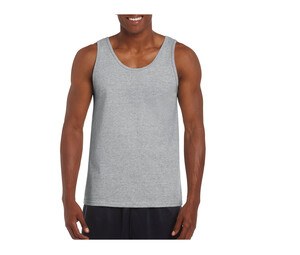 Gildan GN643 - Camiseta básica tirantes Softstyle para hombre Deporte Gris