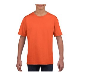 Gildan GN649 - Camiseta infantil Softstyle Naranja