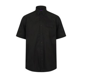 Henbury HY595 - Camisa de hombre transpirable Negro