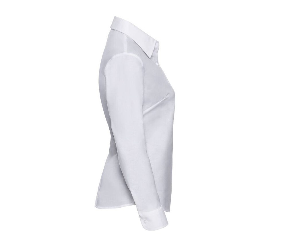 Russell Collection JZ32F - Camisa Oxford para mujer