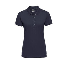 Russell JZ565 - Polo de algodón para mujer French marino