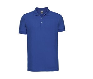 Russell JZ566 - Polo de algodón para hombre Azure Blue