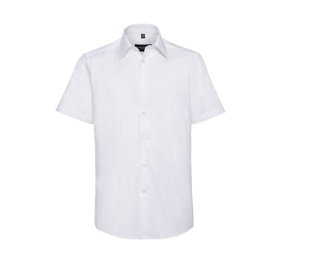 Russell Collection JZ923 - Camisa oxford entallada