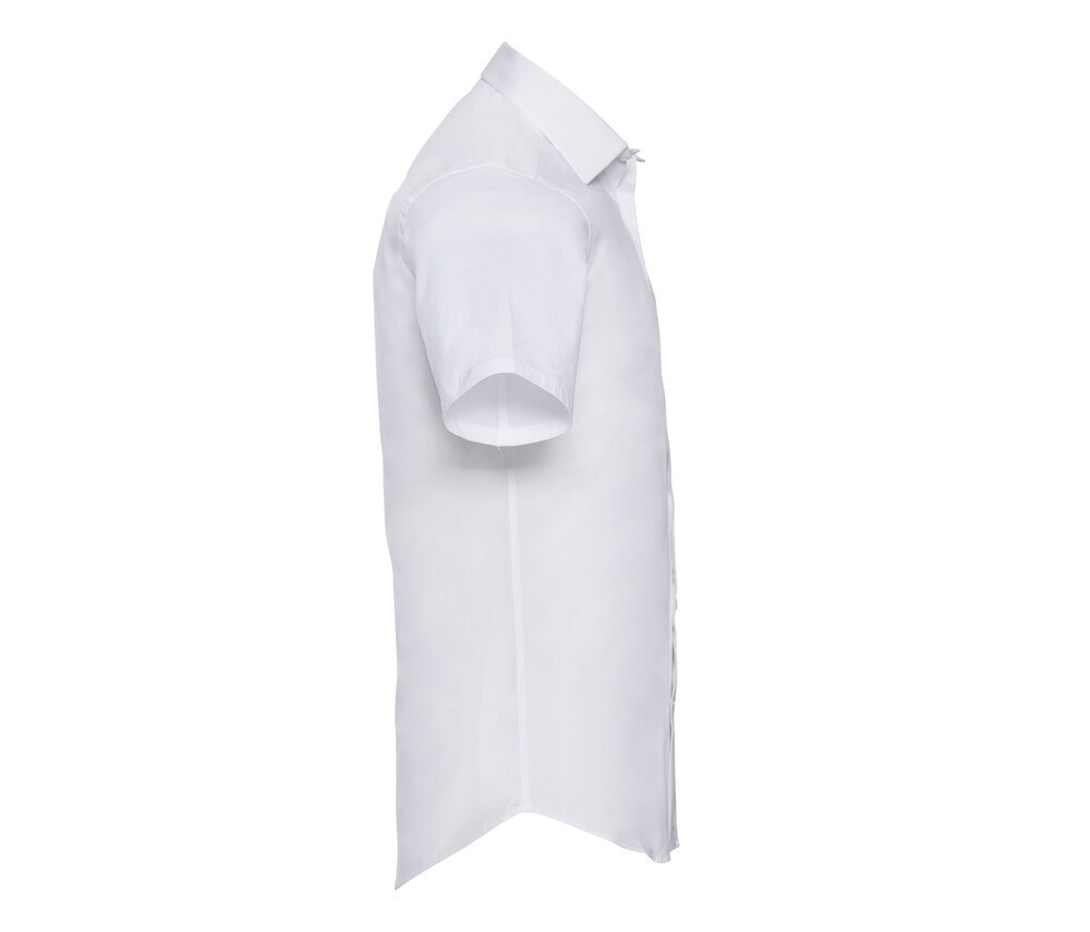 Russell Collection JZ947 - Camisa elástica de algodón para hombre