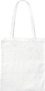 Label Serie LS42O - Shopping Bag de algodón orgánico Blanco