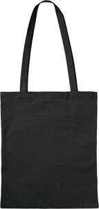 Label Serie LS42O - Shopping Bag de algodón orgánico Negro