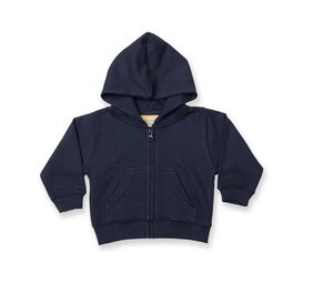 Larkwood LW005 - Sudadera con Capucha y Cremallera para bebés