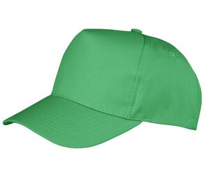 Result RC084 - Gorra visera Boston 5-Panel Printers Verde manzana