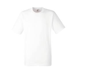 Fruit of the Loom SC190 - Camiseta 100% algodón pesado Blanco