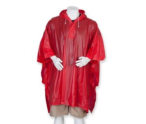 Splashmacs SL100 - Poncho Plástico Rojo