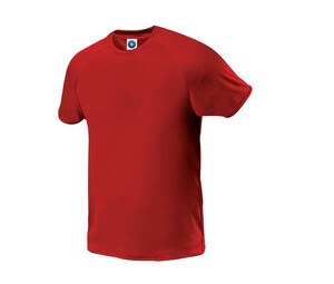 Starworld SW300 - Camiseta técnica de hombre con mangas raglán Rojo