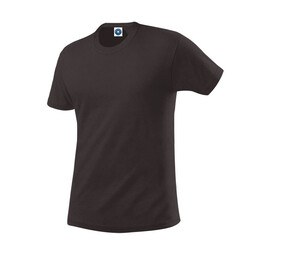 Starworld SW380 - Camiseta de hombre 100% algodón Hefty Charcoal