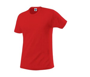 Starworld SW380 - Camiseta de hombre 100% algodón Hefty Bright Red