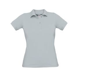 B&C BC412 - Polo de mujer Azafrán 100% algodón Pacific Grey