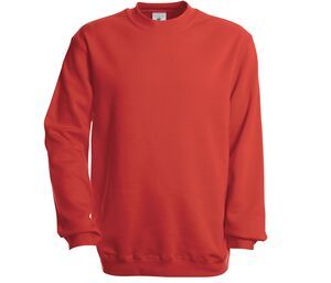 B&C BC500 - Sudadera de algodón para hombre Rojo