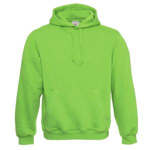 B&C BC510 - Sudadera con capucha de algodón con bolsillo de canguro para hombre