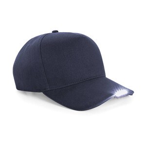 Beechfield BF515 - Gorra con luz LED para hombre French marino