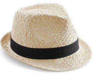 Beechfield BF720 - Sombrero Festival Trilby Naturales