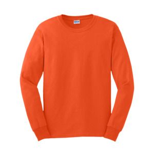 Gildan GN186 - Camiseta de manga larga Ultra-T para hombre  Naranja