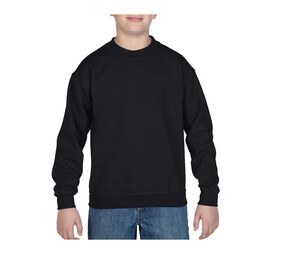 Gildan GN911 - Sudadera Cuello Redondo para Jóvenes Negro