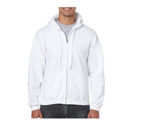 Gildan GN960 - Sudadera con capucha y cremallera grande para hombre