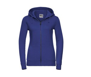 Russell JZ66F - Sudadera con capucha Authentic Zipped Bright Royal