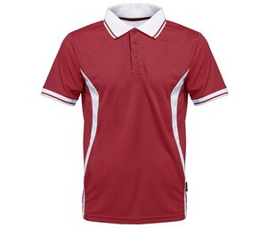 Pen Duick PK105 - Camiseta Polo Sport Para Hombre Red/White