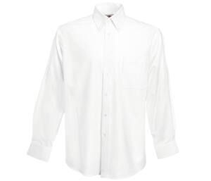 Fruit of the Loom SC400 - Camisa Oxford para Hombre Blanco
