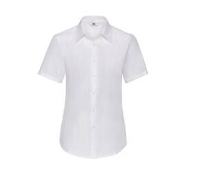 Fruit of the Loom SC406 - Camisa Oxford para mujer Blanco