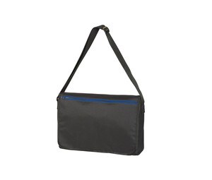 Black&Match BM902 - bolsa de mensajero Black/Royal