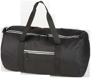 Black&Match BM906 - Bolso Week End Negro / Blanco