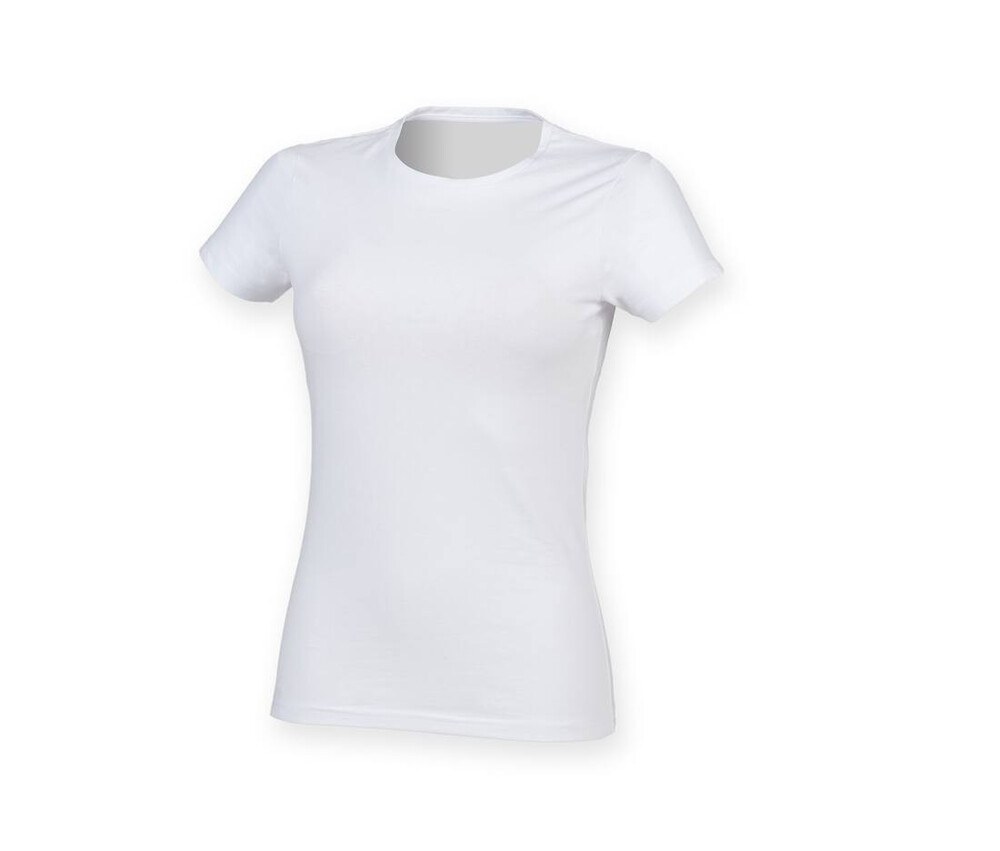 Skinnifit SK121 - Camiseta mujer algodón stretch