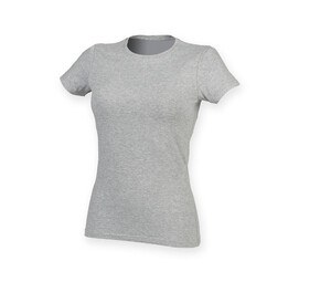 Skinnifit SK121 - Camiseta mujer algodón stretch