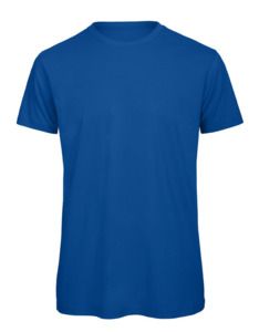 B&C BC042 - Camiseta de algodón orgánico para hombre Real Azul