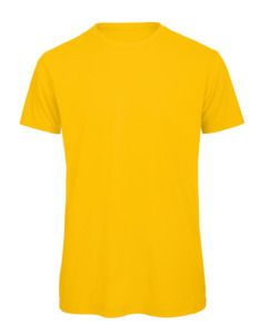 B&C BC042 - Camiseta de algodón orgánico para hombre Amarillo