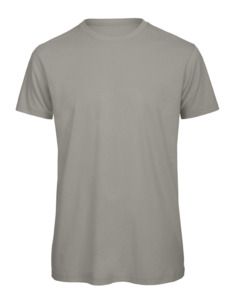 B&C BC042 - Camiseta de algodón orgánico para hombre Gris claro