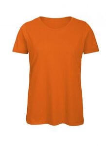 B&C BC043 - Camiseta de algodón orgánico para mujer Naranja