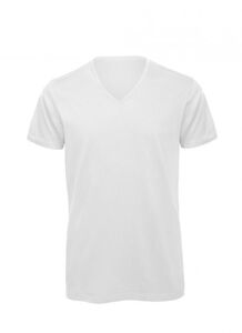 B&C BC044 - Camiseta de algodón orgánico para hombre Blanco