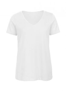 B&C BC045 - Camiseta organica mujer TW045 Blanco