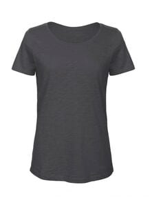 B&C BC047 - Camiseta de algodón orgánico para mujer Chic Anthracite