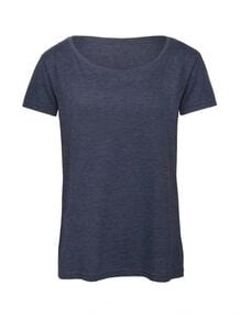 B&C BC056 - Camiseta de tres mezclas para mujer