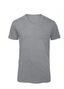 B&C BC057 - Camiseta Cuello V Tri-Blend Para Hombre TM057