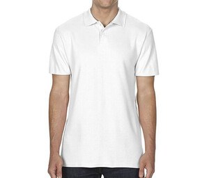 Gildan GN480 - Polo de piqué para hombre Blanco