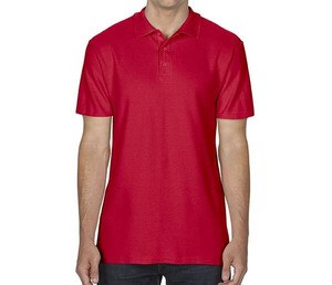 Gildan GN480 - Polo de piqué para hombre Rojo