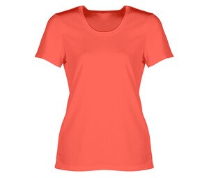 Sans Étiquette SE101 - Camiseta Sport Sin Etiqueta Para Mujer Fluorescent Orange