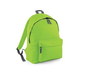 Bag Base BG125 - Mochila moderna Lime Green/ Graphite Grey
