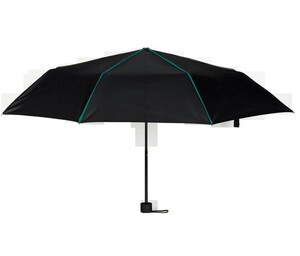 Black&Match BM920 - Miniparaguas plegable Black/Kelly Green