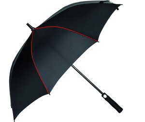 Black&Match BM921 - paraguas de golf Negro / Rojo