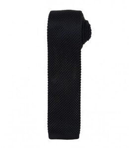 Premier PR789 - Corbata de punto delgado Negro
